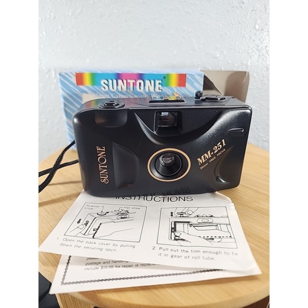 Vintage Sunstone 35mm‎ Camera With Hot Shoe New In Box
